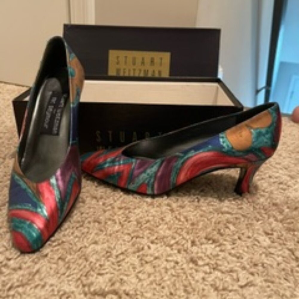 Stuart Weitzman Multi-Color Heels - image 1